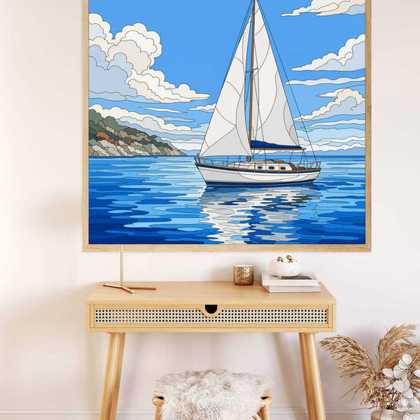 Paint by Numbers - Sails of Freedom