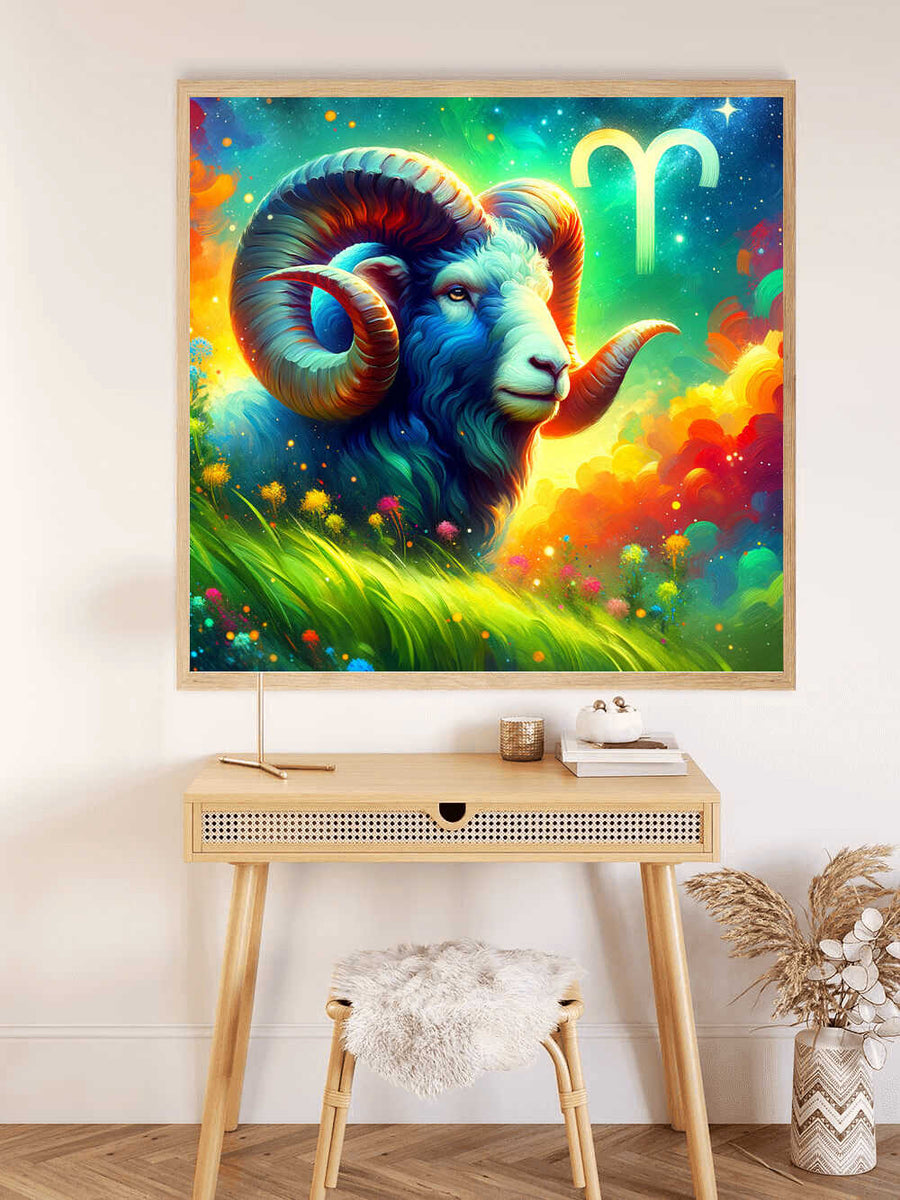 Paint by Numbers - Zodiac sign Aries