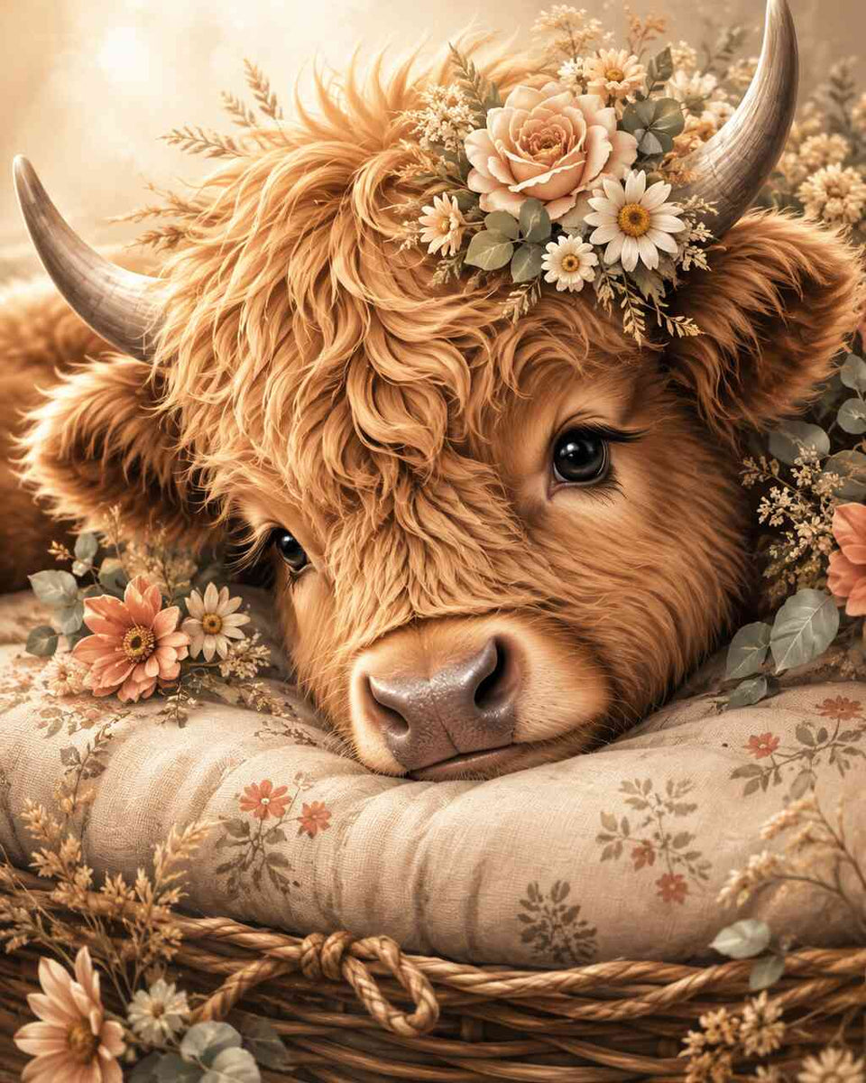 Paint by Numbers - Gentle dreams, harmony in the flower basket