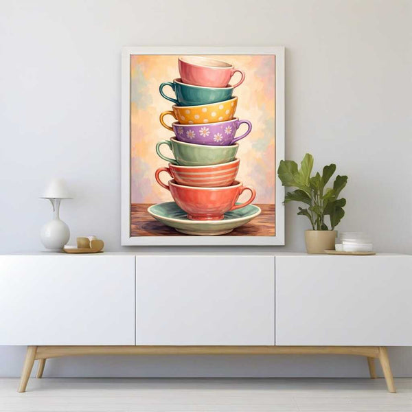 Paint by Numbers - Cup tower
