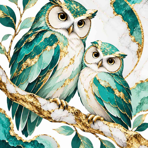 Paint by Numbers - Golden Wisdom by Moonlight