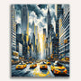 Cars, city - Paint by Numbers
