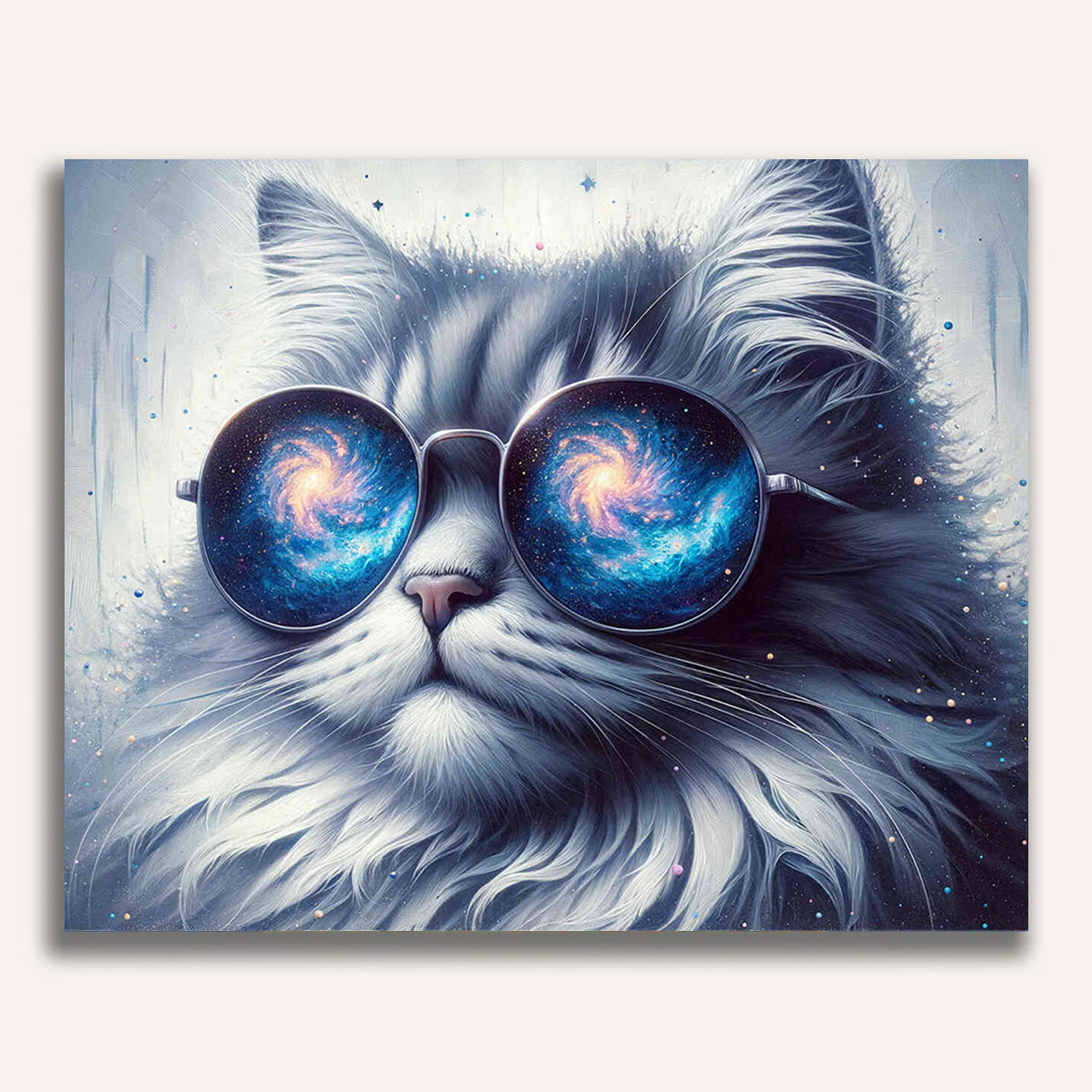 Cat with sunglasses - Paint by Numbers