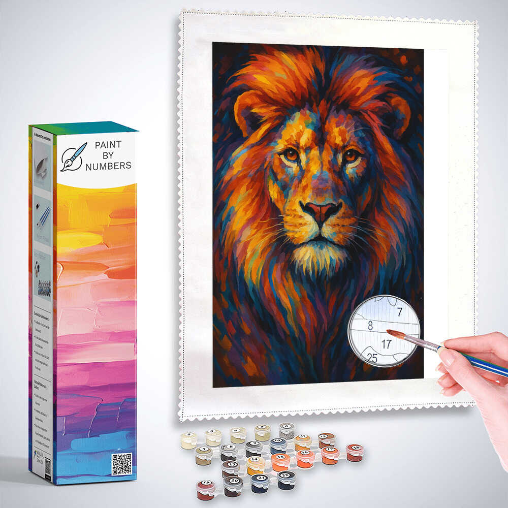 Paint by Numbers - Fire of Majesty