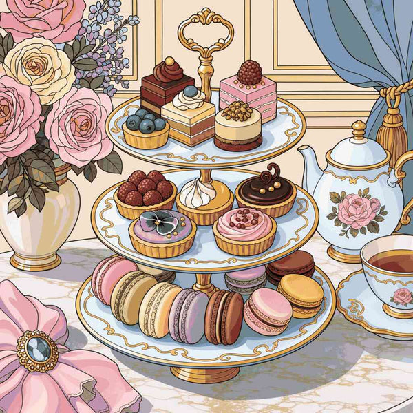 Paint by Numbers - Sweet Symphony of Elegance