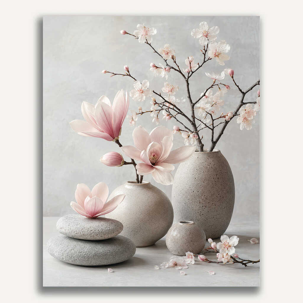 Paint by Numbers - The delicate harmony of spring