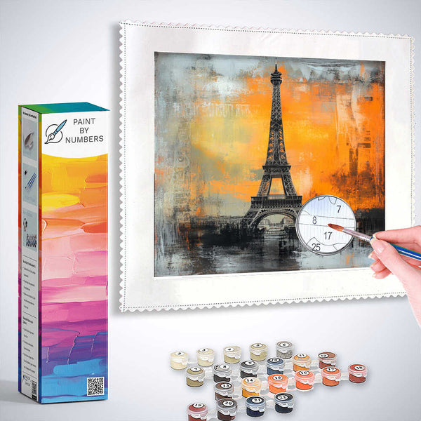Paint by Numbers - Parisian flames