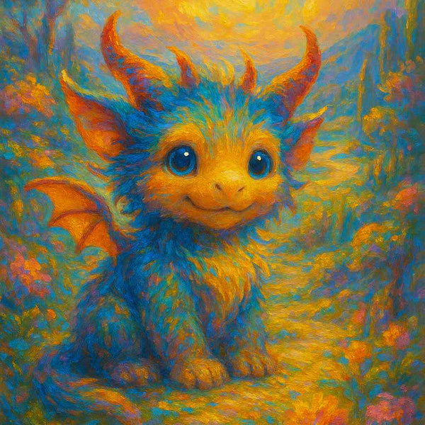 Paint by Numbers - Sunheart of the Fantasy Forest