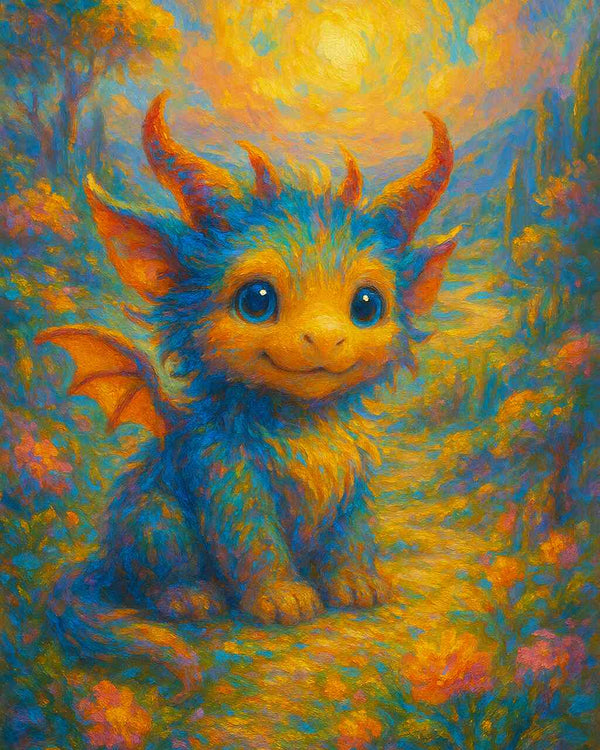 Paint by Numbers - Sunheart of the Fantasy Forest