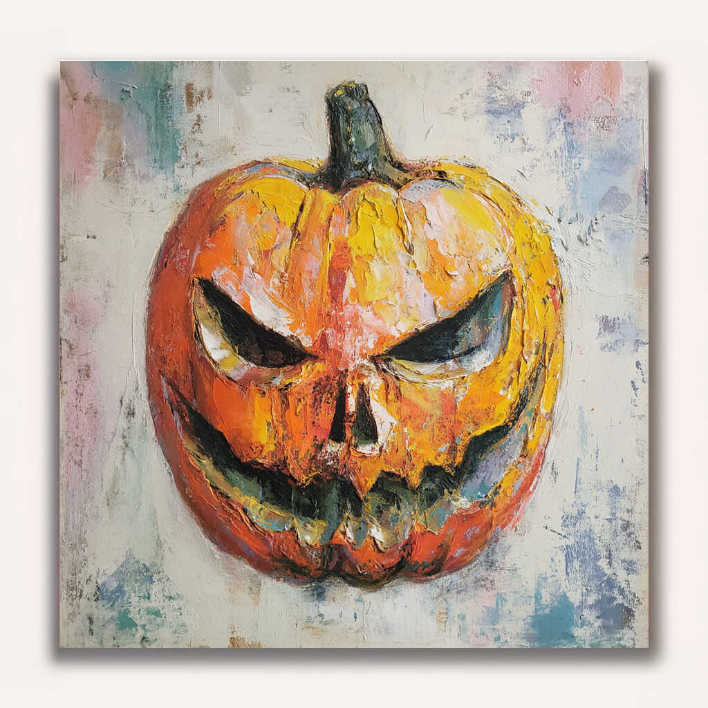 Paint by Numbers - Flaming grin