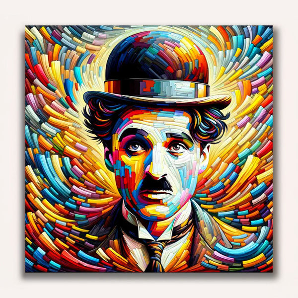 Charlie Chaplin - Paint by Numbers