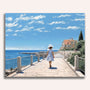 Child, sea - Paint by Numbers
