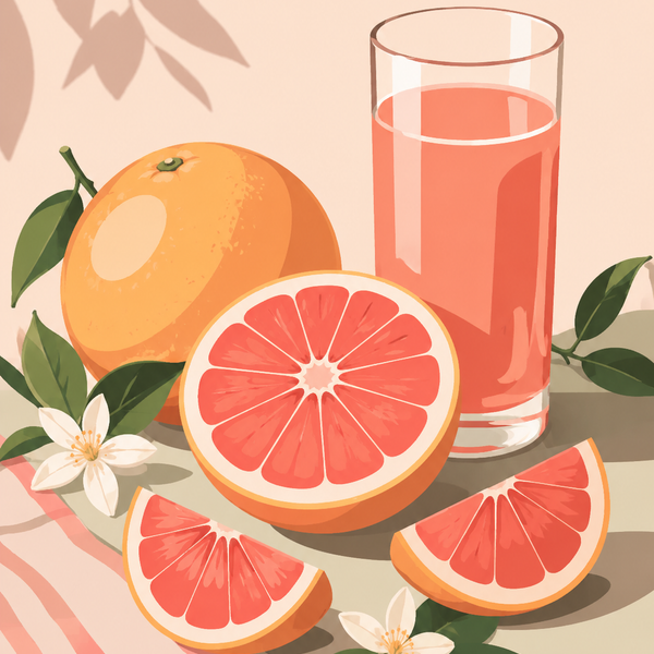 Citrus love, set of 4 - Mini paint by numbers