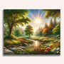 Paint by Numbers - Clearing of enlightenment, sunshine
