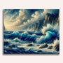 Coast, rough sea - Paint by Numbers