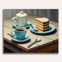 Coffee and cake - Paint by Numbers