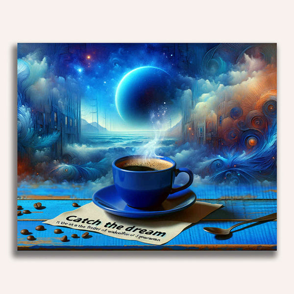 Coffee in a dream- Paint by Numbers