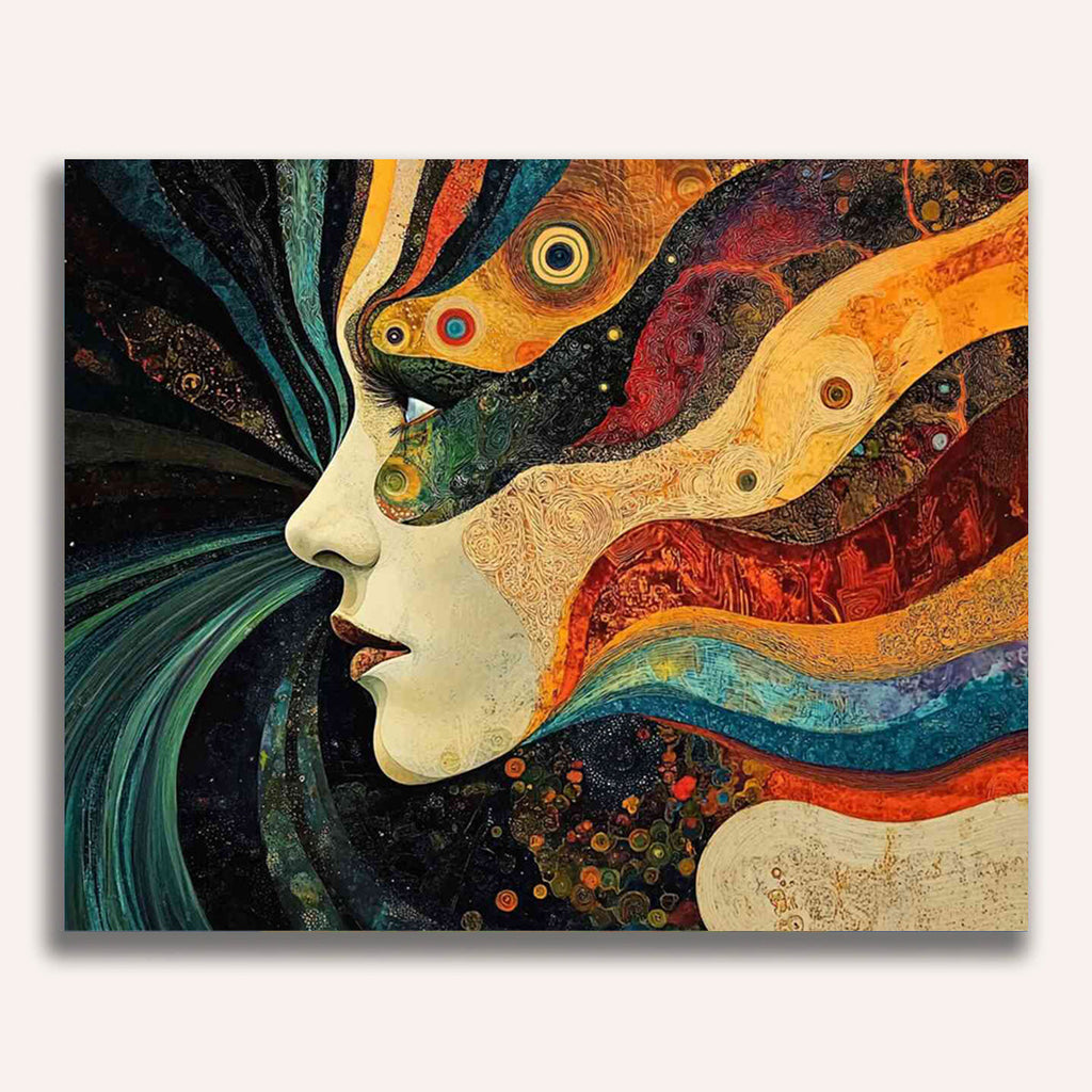 Paint by Numbers - Colors of the mind, abstract