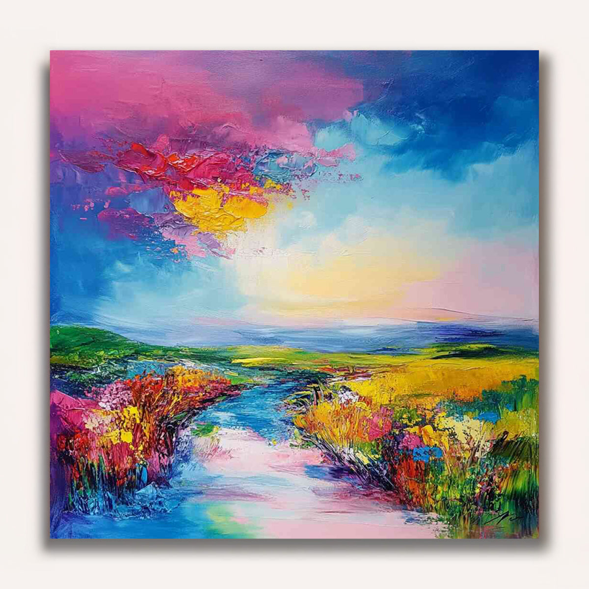 Paint by Numbers - colors of the sky