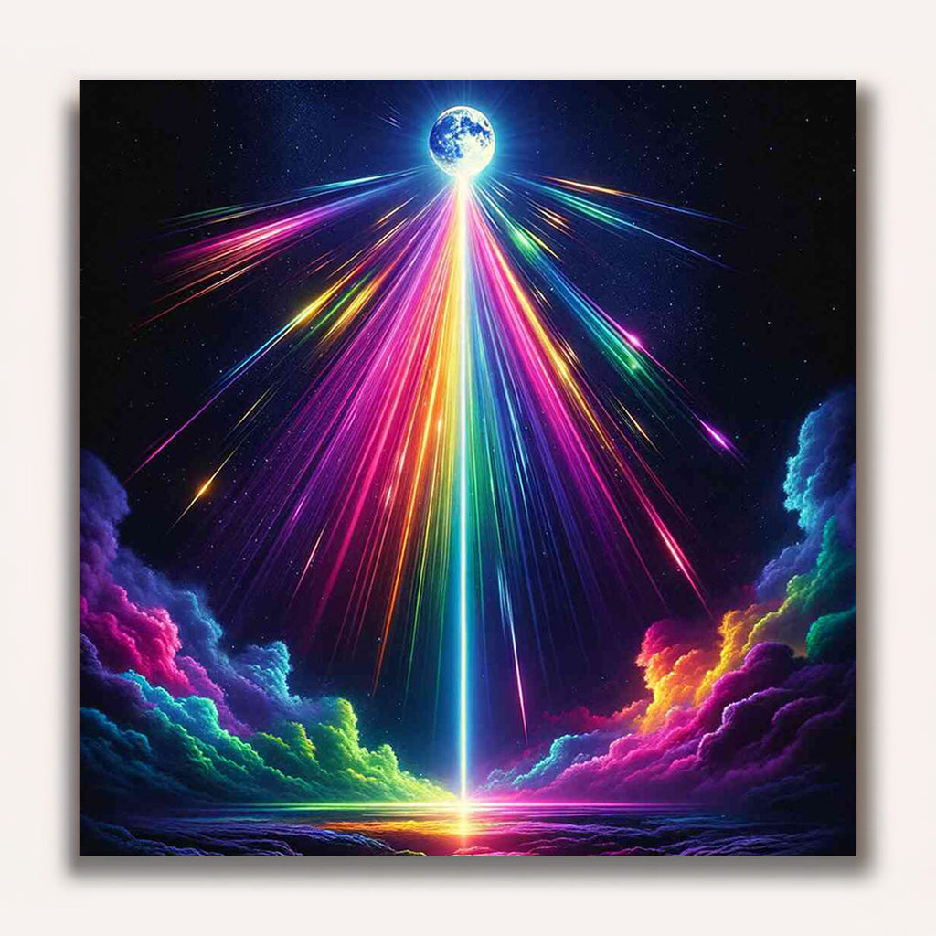 Paint by Numbers - Cosmic Symphony of Colors