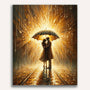 Couple with umbrella - Paint by Numbers