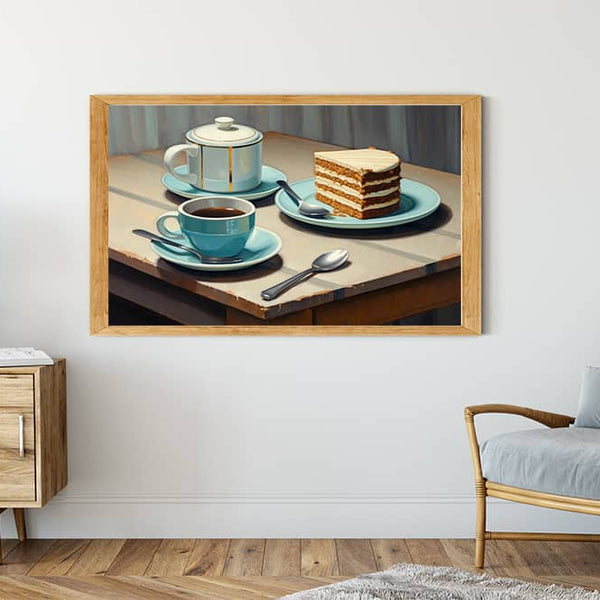 Coffee and cake - Paint by Numbers