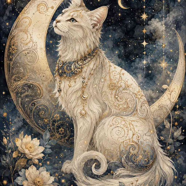 Paint by Numbers - Night's glow of fantasy