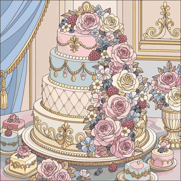 Paint by Numbers - Fairytale Sweetness – Festive Romance