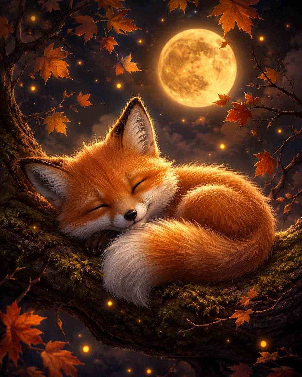 Paint by Numbers - Moonlit Night Dreams