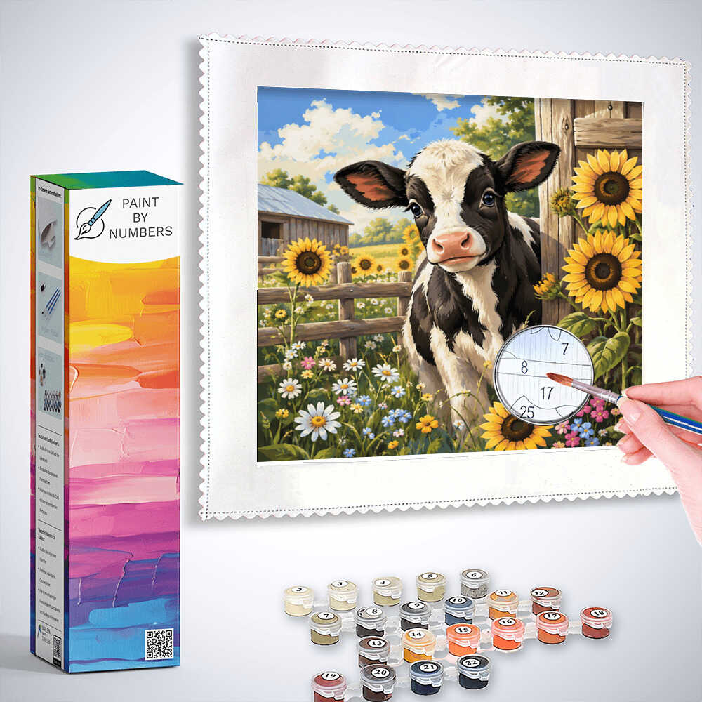 Paint by Numbers - Sunshine and cheerfulness