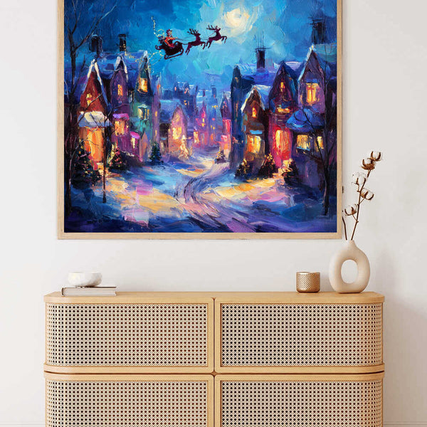 Paint by Numbers - Magical winter night