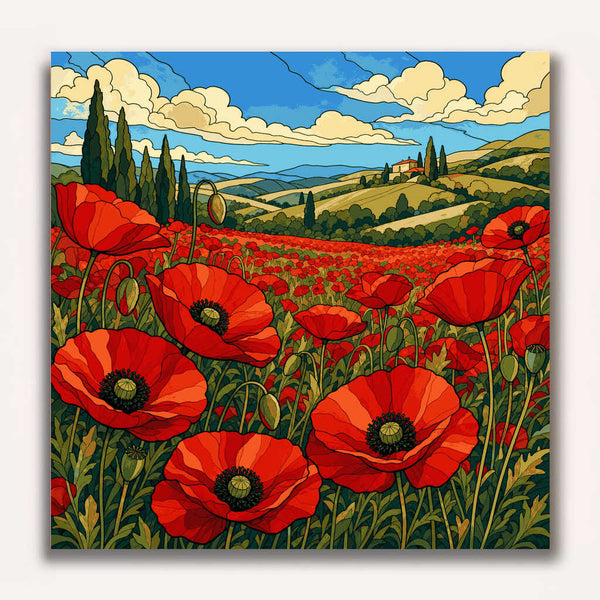 Paint by Numbers - Blooming longing