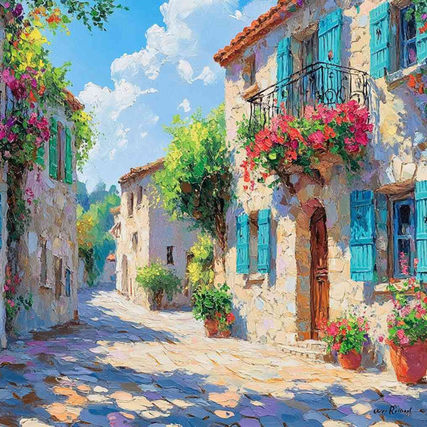 Paint by Numbers - Mediterranean play of colours