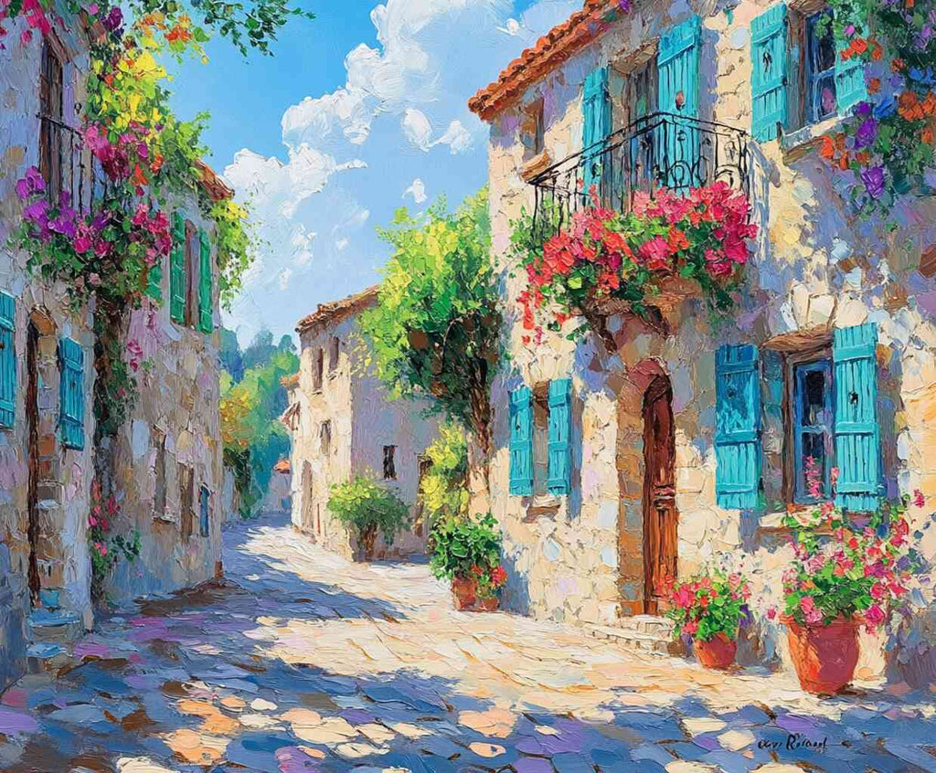 Paint by Numbers - Mediterranean play of colours