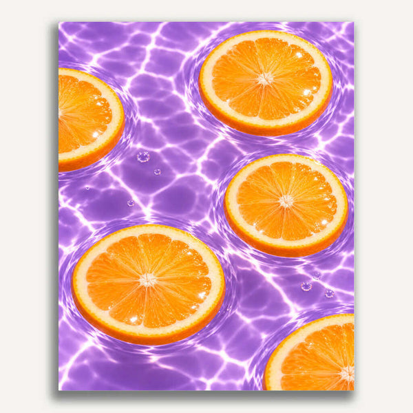 Paint by Numbers - Sun dance in a sea of lavender