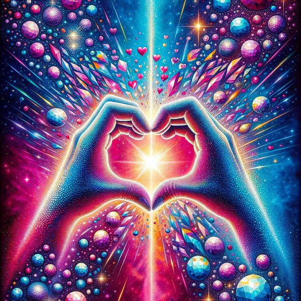 Paint by Numbers - Heart hand