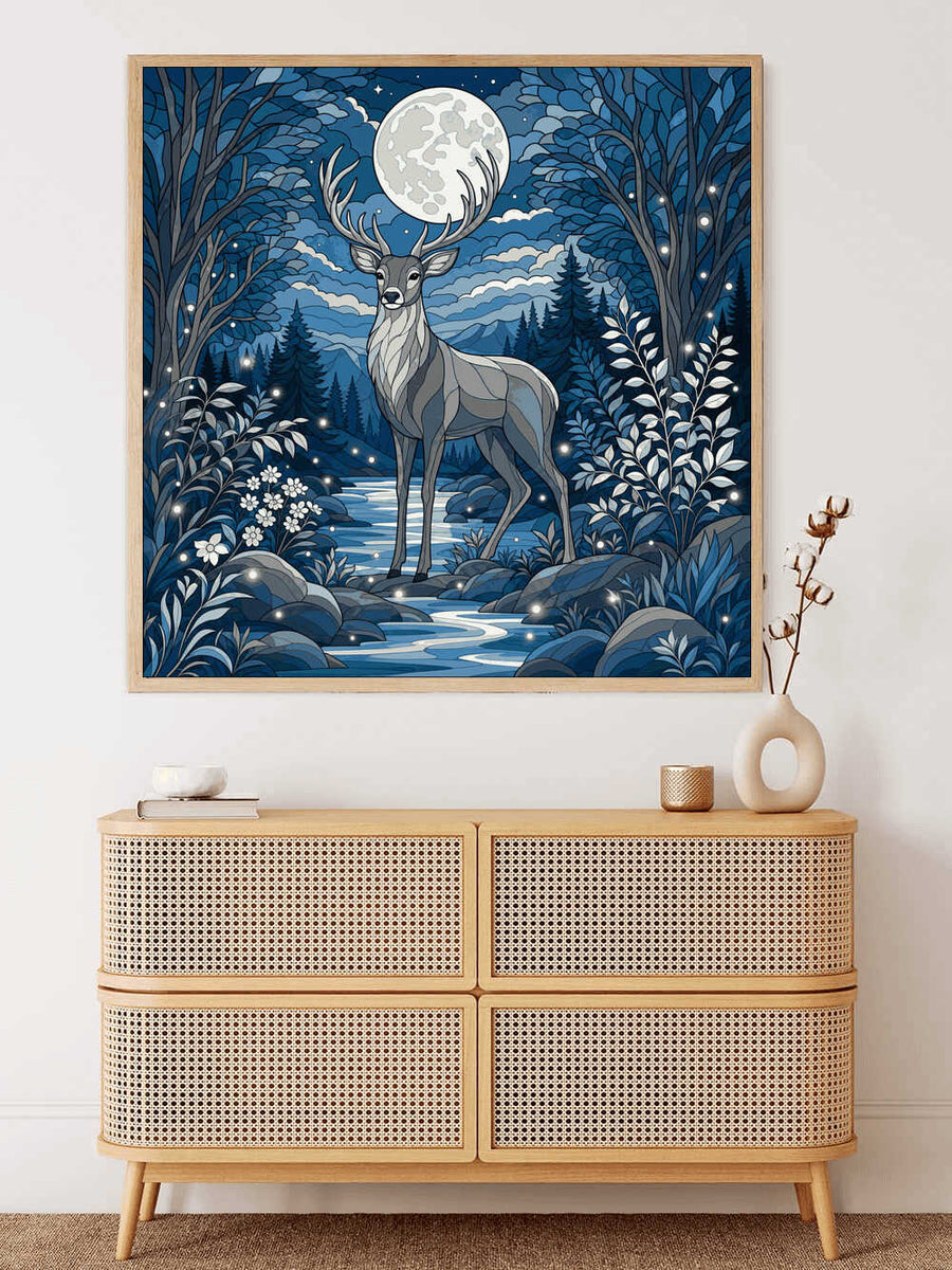 Paint by Numbers - Magic of the Moonlit Night