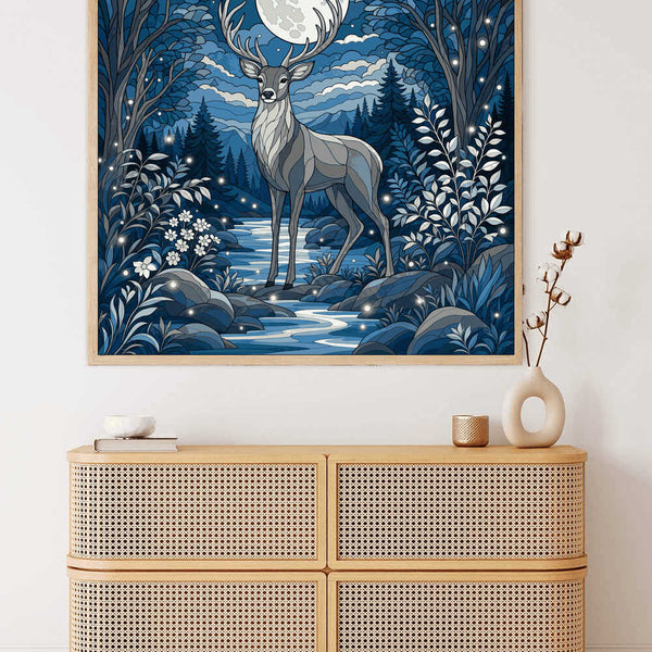 Paint by Numbers - Magic of the Moonlit Night