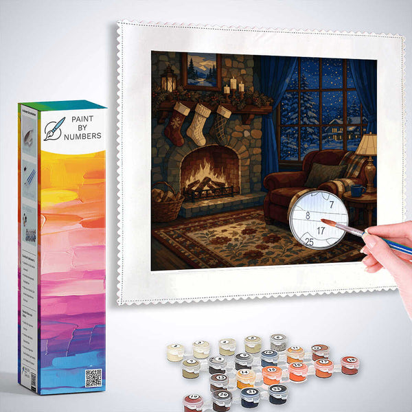 Paint by Numbers - Winter coziness