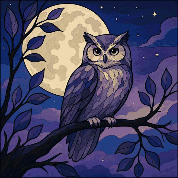 Paint by Numbers - Night Watchman of Wisdom