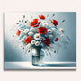 Daisies and poppies - Paint by Numbers