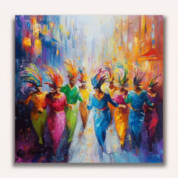 Paint by Numbers - dance of the carnival