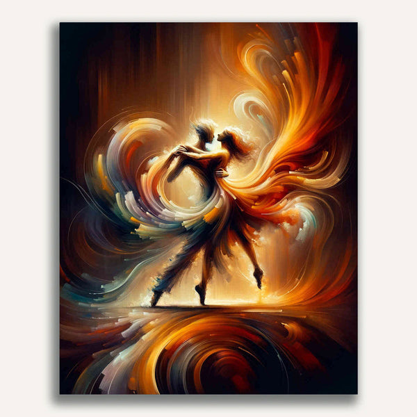 Dancing couple - Paint by Numbers