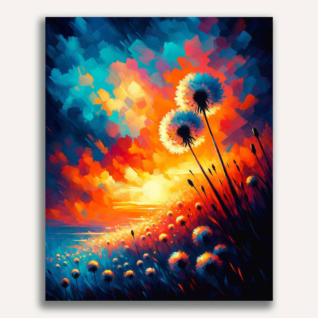 Dandelions - Paint by Numbers