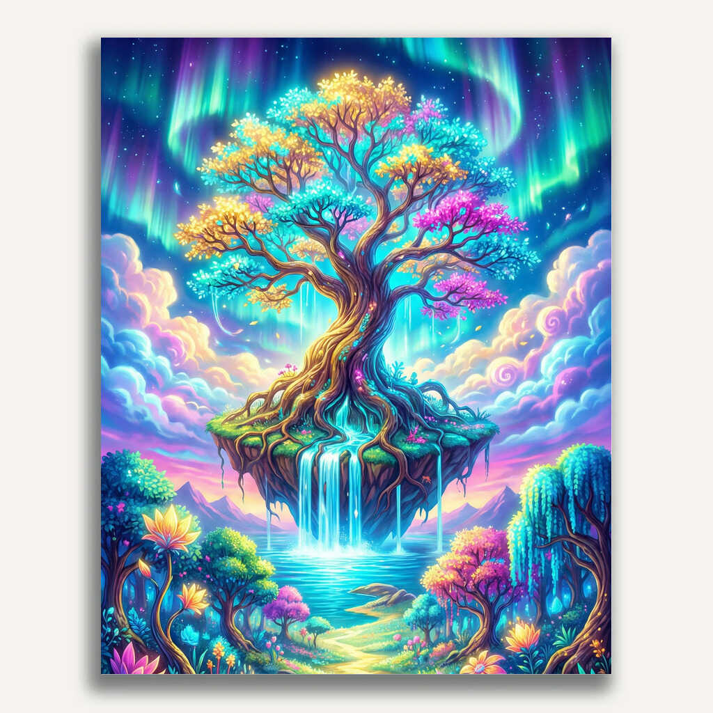 Paint by Numbers - Aurora of Life