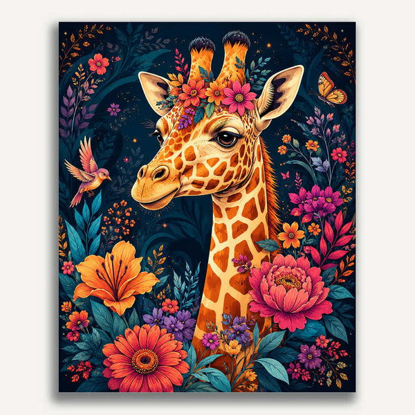 Paint by Numbers - Enchanting floral dream