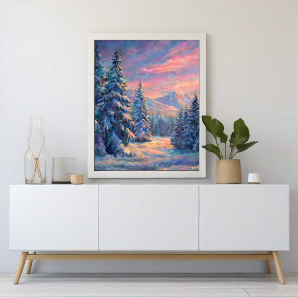 Paint by Numbers - Winter morning magic