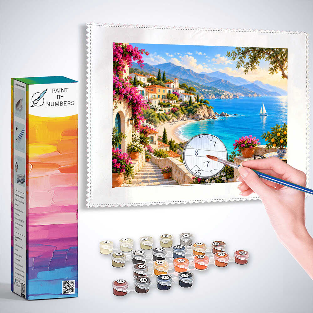 Paint by Numbers - Sea breeze