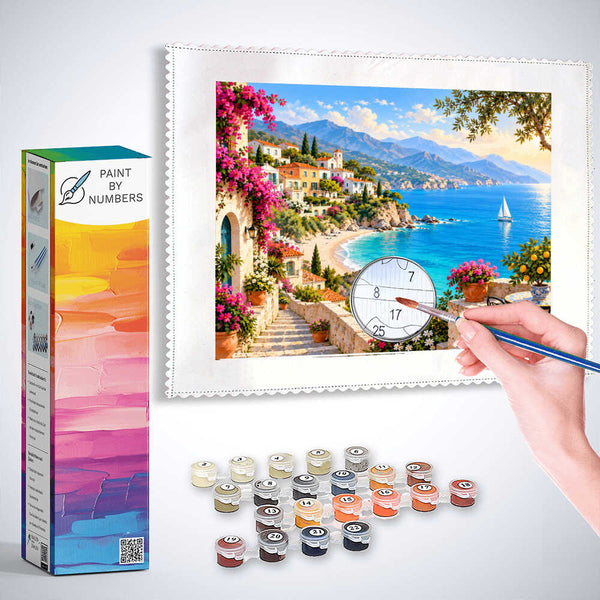 Paint by Numbers - Sea breeze