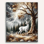 Deer, lightning - Paint by Numbers